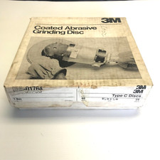 NOS 3M 01764 Type C Grinding Discs 9-1/8
