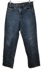 Men's Carhartt Relaxed Fit Jeans Medium Wash Size 32/28 picture