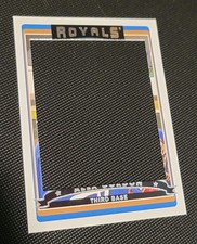 2006 Topps - Alex Gordon Rare Cut Out #297 Error Rookie Card picture