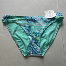 Arizona Jean Co Women's Hipster Bikini Bottom Geometric Multicolor Size M picture