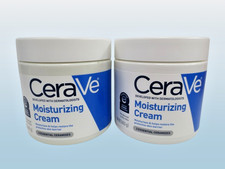 CERAVE MOISTURIZING CREAM FACE & BODY NORMAL TO DRY SKIN 16 OZ 2PC picture
