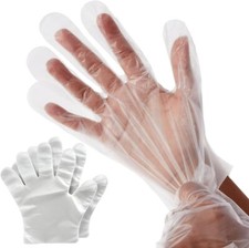 10,000 Poly Disposable HDPE Food Service Gloves, Powder Free-Medium picture