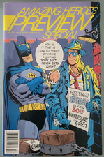 AMAZING HEROES PREVIEW SPECIAL Jan 1989 #157 1ST PREVIEW APPEARANCE OF THE CROW picture