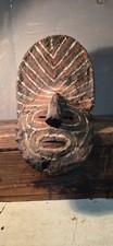 Very Finely Crafted And Preserved Vintage Batshioko Mask From Zambia. picture