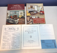 1953 1960 Williamsburg Reproductions Catalog Lot 2 + Rare 1959 1962 Price Lists picture