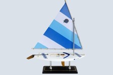 LK Wooden SUNFISH Model Sailboat Decoration 16