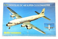 Heller Humbrol 1/72 Douglas DC-6B #80315 Vintage 1980s Issue Open, Sealed Parts picture