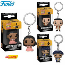 Pop Pocket Pop Keychain Alexander Hamilton George Washington Angelica Schuyler V picture