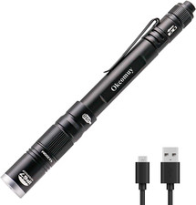 Okcomuy Inspector Rechargeable Pocket Size Pen with Mini LED Waterproof picture