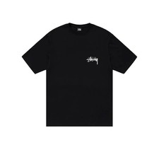 Stussy Dice Graphic T-Shirt Black Orange Size Medium NWT  picture