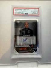2023 Topps Chrome Formula 1 - Autographs Lewis Hamilton #CAC-LH (AU) PSA 10 picture