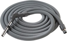 OEM NuTone CH230L Central Vacuum Hose, 42 ft Low-Voltage, On/Off Handle, Gray picture