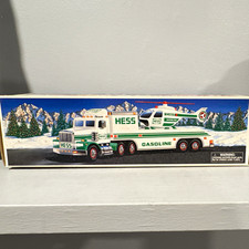 Vintage Hess 1995 Toy Truck & Helicopter picture