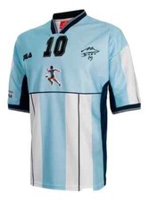 Argentina Maradona Farewell Game Tribute Last Match Soccer Jersey picture