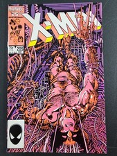 Uncanny X-Men #205  VF+  Marvel Comics 1986  Barry Windsor-Smith  Wolverine Solo picture