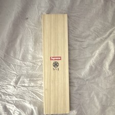 Supreme Red Wood Chopstick Set w/ Storage Box Logo Reusable FW23A37 picture