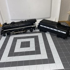 Lionel 8904 O Die-cast Steam Locomotive W/ Wabash Tender - Read Untested picture