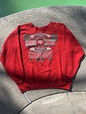 Vintage 1993 San Francisco 49ers Cut Neck Sweatshirt L /XL picture