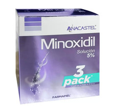 Solución 5% Anacastel, Tratamiento Capilar Anticaída Cabello, Barba y Bigote picture