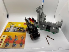 Vintage LEGO 6062 Battering Ram Castle 1987 Legoland w/ Manual No Minifigures picture