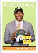 Russell Westbrook 2008-09 Topps 1958-59 Variations #199 Oklahoma City Thunder RC picture