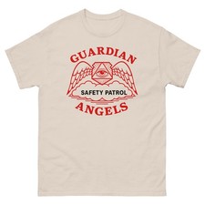 Guardian Angels Red Logo Shirt NYC Safety Patrol Graphic Tee T picture