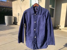 St. JOHN by Drake's French Navy Moleskin Five-Pocket Chore Jacket US 40 picture