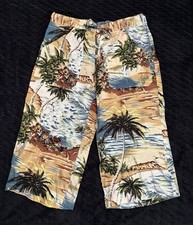 Vintage Lucky Brand: Lucky Beach Hawaiian Hula Wear Paradise Pants Womens Sz Med picture