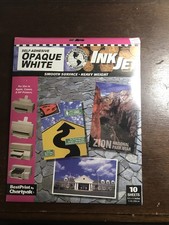 Ink-Jet Printable White Opaque Shrink Film - 8.5