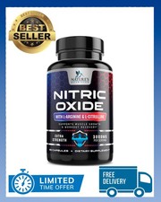 Nitric Oxide Booster Extra Strength 3000mg - L Arginine 3X Strength Nitric Oxide picture
