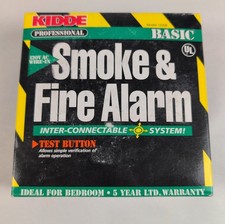 Kidde Professional Basic Smoke & Fire Alarm Model 1235K 120V AC Wire-In New picture