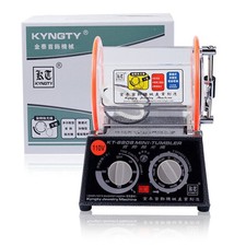 3KG Mini Rotary Tumbler Jewelry Polisher Jewelry Drum Polishing Machine KT-6808- picture