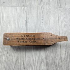 Vintage Lynch's World Champion Turkey Call 3 Hole Model 102 1958 Birmingham picture