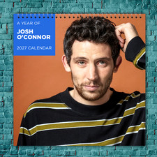 Josh O'Connor  2027 Wall Calendar 12 Month Celebrity Photo Fan Collectible picture