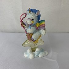 1995 Enesco Starlight Starbright Unicorn HITCH YOUR DREAMS TO A STAR Figurine picture