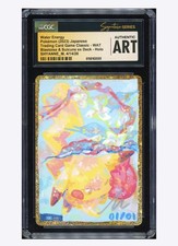 CGC Authentic Art Shyanne M Signed Pokémon Pikachu picture