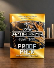 2026 Leaf Optichrome Football Sealed Proof Pack One #1/1 Card Per Pack picture
