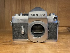 *Rare : CLA'd : Almost Mint* Konica FM Film Camera Body Only From Japan picture