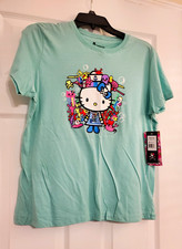 tokidoki x Hello Kitty Coral Kitty Tee XL NWT Mint picture