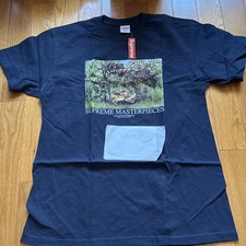 SS20 Supreme NYC Supreme Masterpieces T-shirt Sz M Streetwear Skate Navy Medium picture