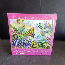 SunsOut Dragonfly Dance 1000 Piece Jigsaw Puzzle Lori Schory Nature Wildlife... picture