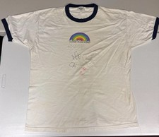 Vtg Deftones Limp Bizkit Signed Shirt 1997 Autographed Around The Fur Chi Wes picture