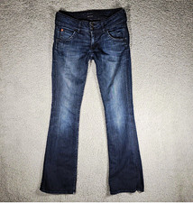 HUDSON JEANS Womens Size 27 Mid Rise Bacara Straight Crop Denim … Sale . picture