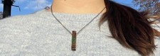 MACKINAC BRIDGE ORIGINAL STEEL PENDANT.    *Free Shipping* picture