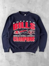 Buffalo Bills Sweatshirt '91 Navy Crewneck Sweatshirt Men Women RM3739 picture