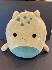 Squishmallows Alec the Loch Ness Monster 16 in Plush - Green picture