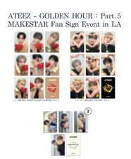 presale [ATEEZ] GOLDEN HOUR : Part.5 MAKESTAR Fan Sign Event in LA 2.0 PHOTOCARD picture