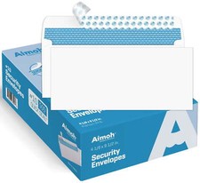 #10 Security Letter Envelopes - Self-Seal - Windowless - 500 Count - (34010-E) picture