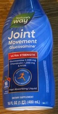 Nature's Way Ultra-Strength Joint Movement Glucosamine Liquid, Glucosamine, Chon picture