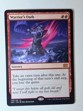 Warrior's oath - English - MTG 2X2 Double Masters - NM picture
